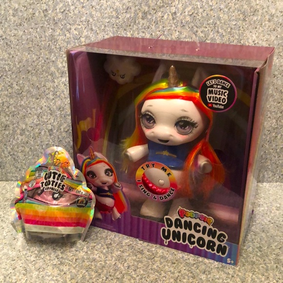 Poopsie Dancing Unicorn!!!!! PLUS 1 Poopsie Cutie Tooties Surprise!! - Picture 1 of 5